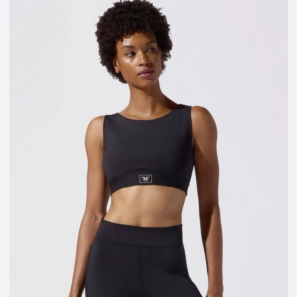 Heroine sport flow bra navy in XS open back